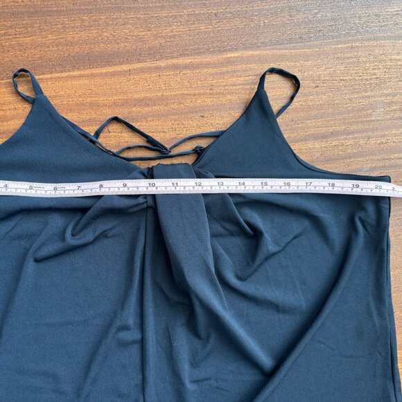 ✨ Banana Republic | Drape Front Navy Cami | Size XL ✨ - Picture 7 of 8